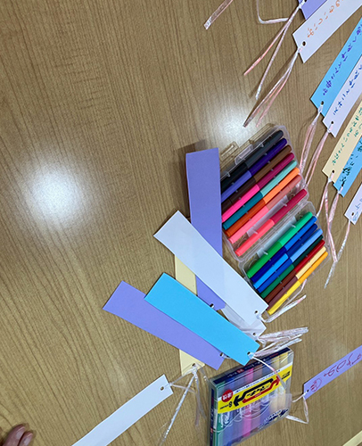 七夕🎋の短冊に願いを!