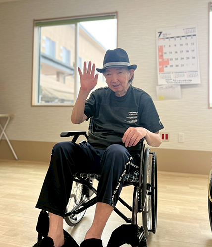 龍澤寺こども園の年長さんが慰問に来てくださいました！