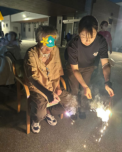 敬老会・納涼会を開催しました