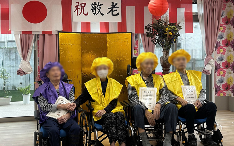 ケアリー仙台折立「長寿を祝う会」を開催しました！