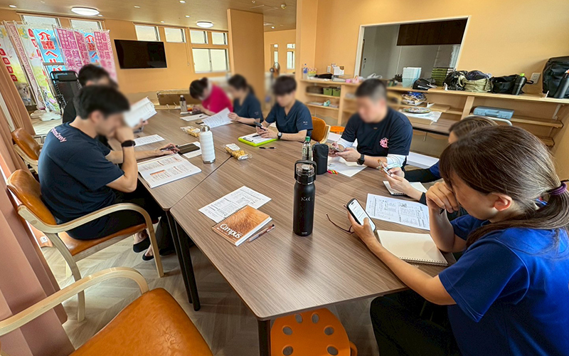 ケアリー長浜下坂中 勉強会を開催しました
