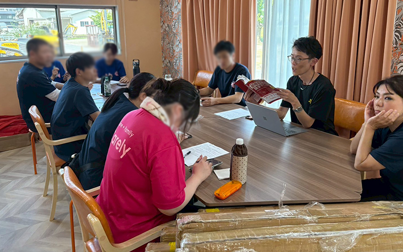 ケアリー長浜下坂中 勉強会を開催しました