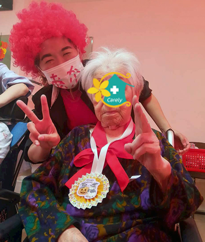 ケアリー岐阜下佐波　ミニ運動会