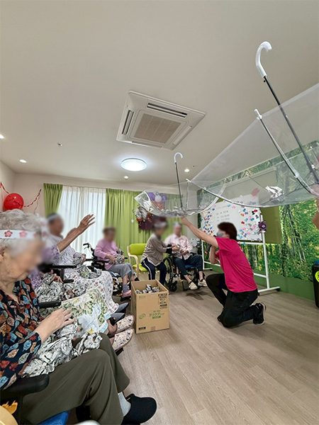 ケアリー運動会＆お誕生日会