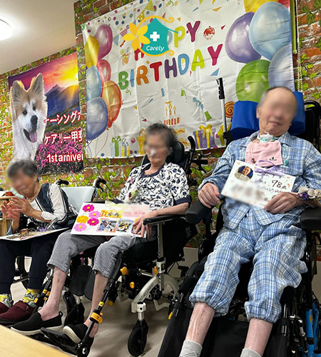 毎月のお誕生日会のご紹介