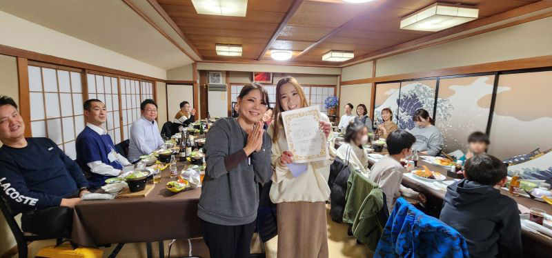 ケアリー甲斐竜王 忘年会