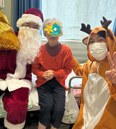 ケアリー甲斐竜王にてクリスマス会を開催しました