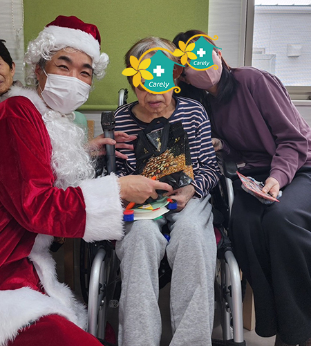 ケアリー甲斐竜王にてクリスマス会を開催しました