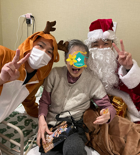 ケアリー甲斐竜王にてクリスマス会を開催しました