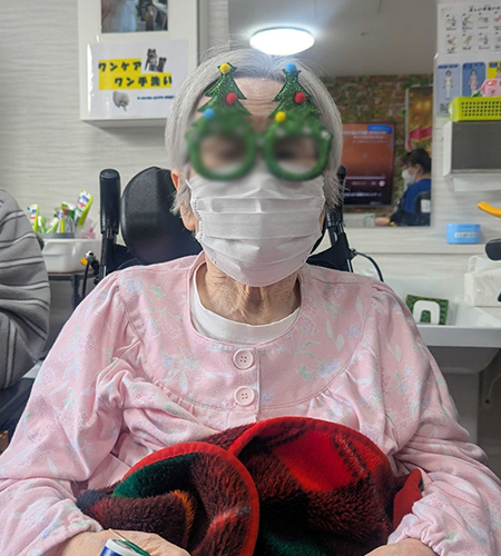 ケアリー甲斐竜王にてクリスマス会を開催しました