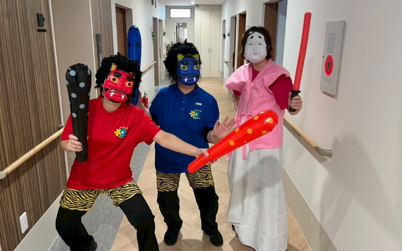 節分とバレンタインのイベントを開催しました！