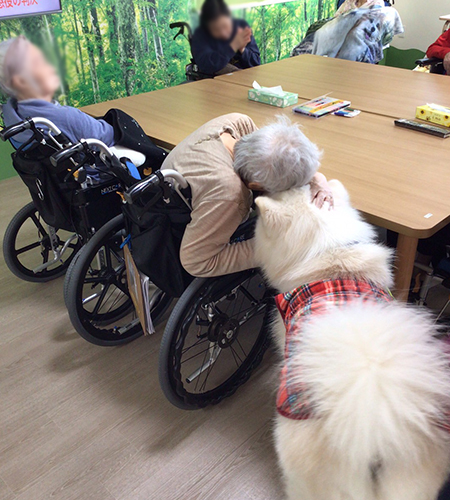 施設内イベントの様子（岐阜下佐波2号館）