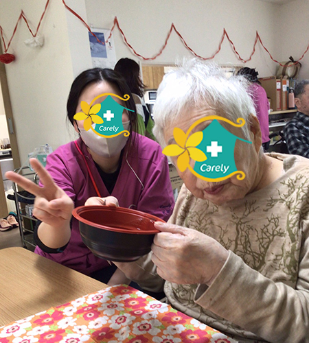 施設内イベントの様子（岐阜下佐波2号館）