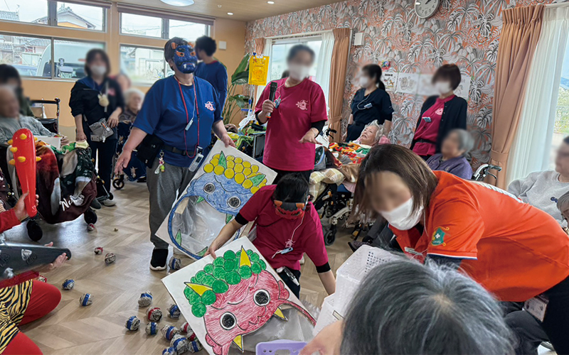 節分とお誕生日のお祝い