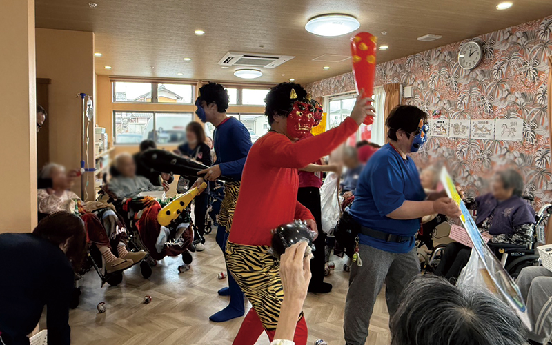 節分とお誕生日のお祝い