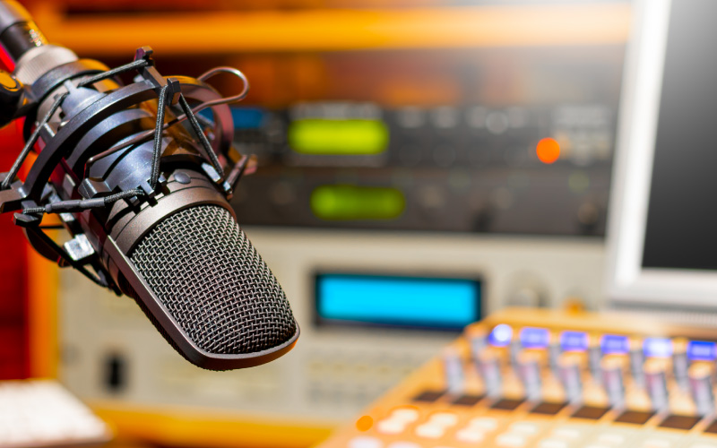 軽井沢ラジオ大学の収録にて