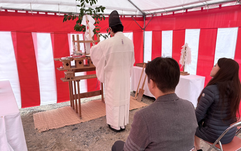 ナーシングホームケアリー東岡山 地鎮祭を執り行いました