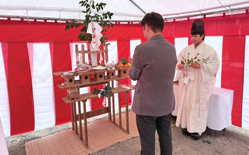 ナーシングホームケアリー東岡山 地鎮祭を執り行いました