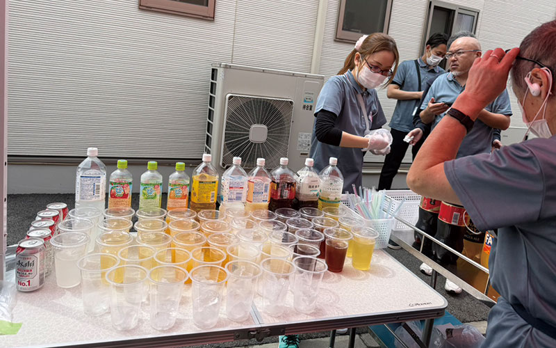 ケアリー甲斐竜王 2周年パーティー