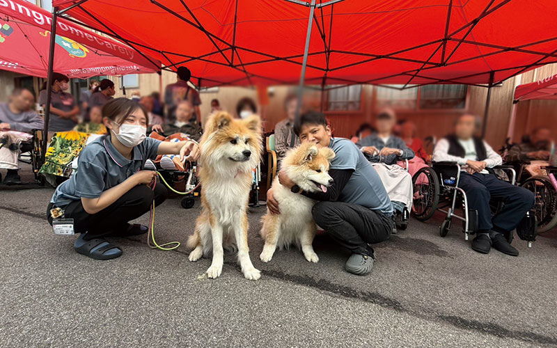 ケアリー甲斐竜王 2周年パーティー