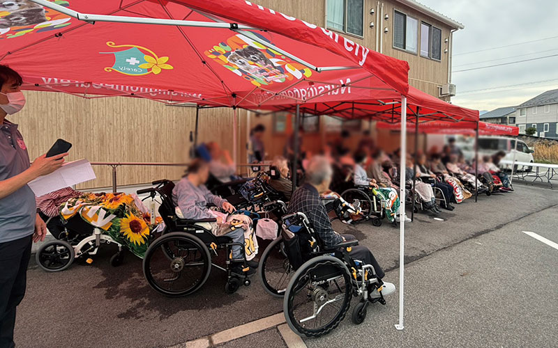 ケアリー甲斐竜王 2周年パーティー