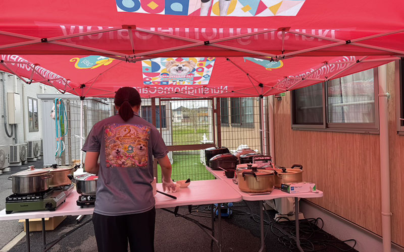 ケアリー甲斐竜王 2周年パーティー