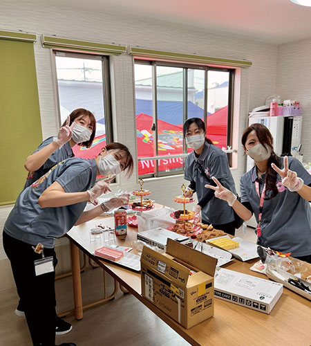 ケアリー甲斐竜王 2周年パーティー