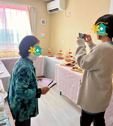 ケアリー甲斐竜王 2周年パーティー