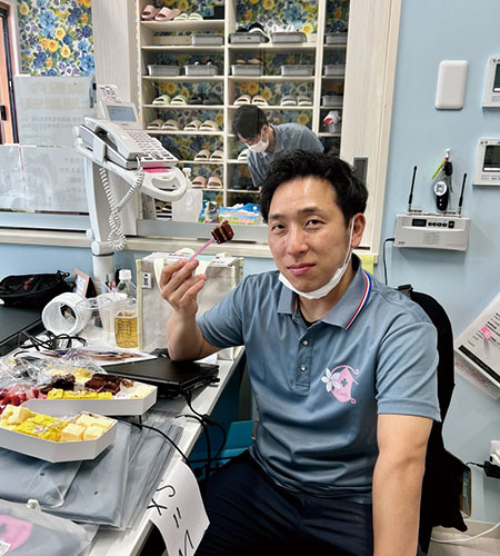 ケアリー甲斐竜王 2周年パーティー