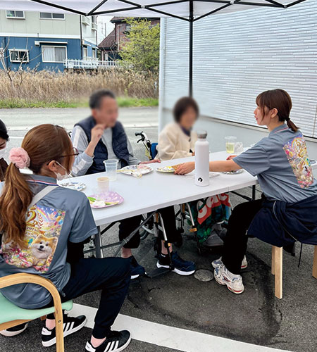 ケアリー甲斐竜王 2周年パーティー