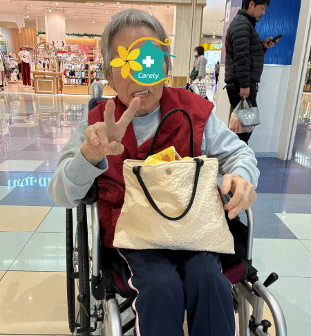 「ラザウォーク甲斐双葉」へお買い物レクに出かけてまいりました！