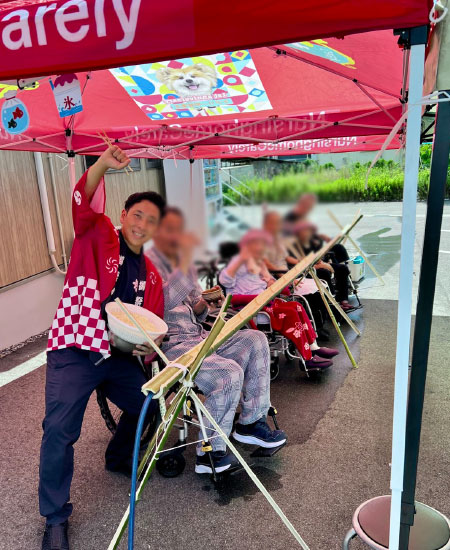 夏のひとときを楽しむ「夏祭り」を開催しました