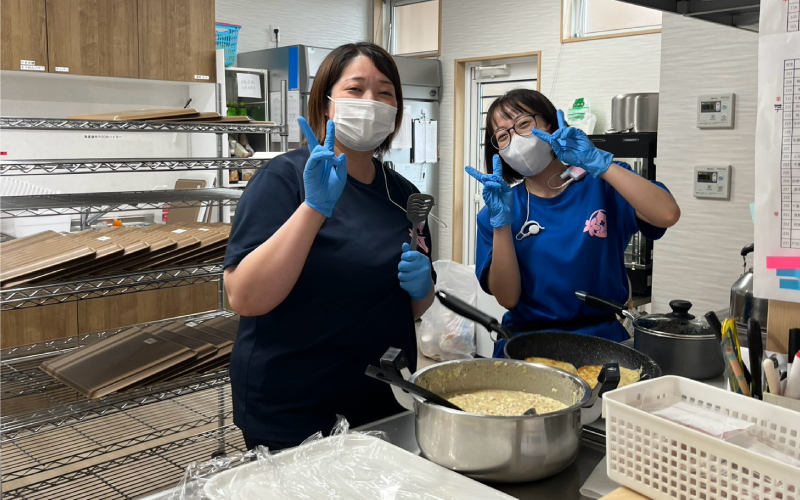 ケアリー岩手一関の夏祭り