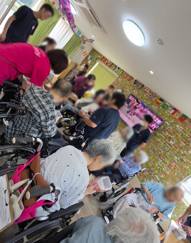 元気を願って！ケアリー彦根 大運動会