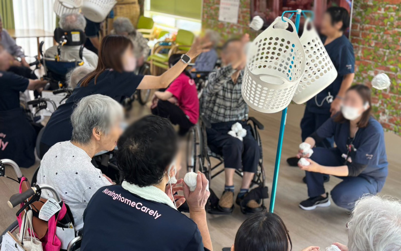 元気を願って！ケアリー彦根 大運動会