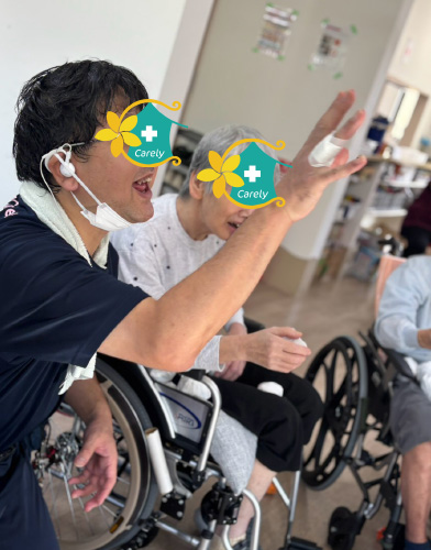 元気を願って！ケアリー彦根 大運動会
