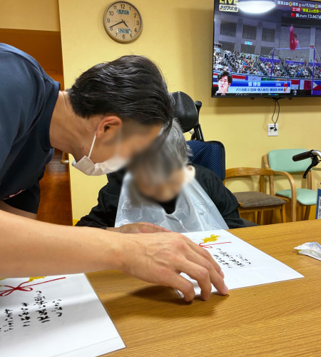 ケアリー甲府荒川「敬老の日」
