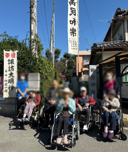 諏訪大社のお祭りに参加してきました！